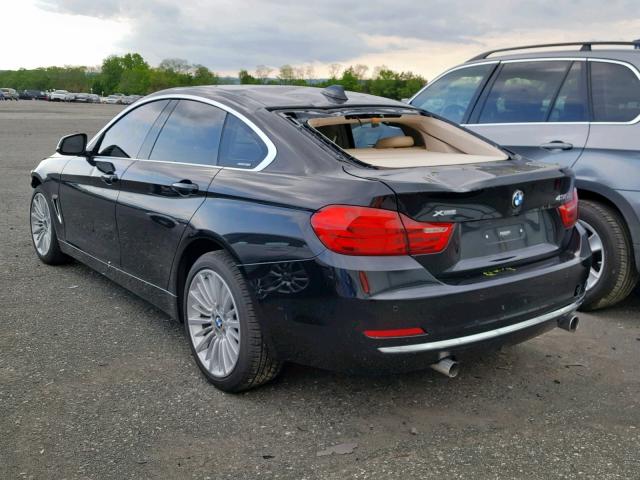 WBA4B3C51FD669977 - 2015 BMW 435 XI BLACK photo 3