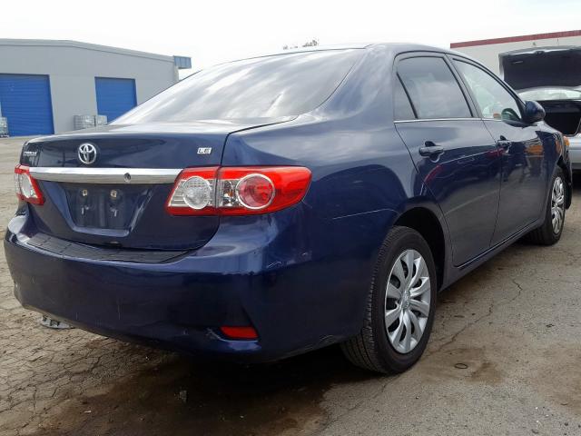 5YFBU4EE2DP109290 - 2013 TOYOTA COROLLA BASE  photo 4