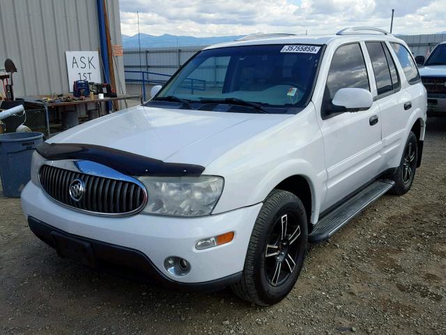 5GADT13S562349651 - 2006 BUICK RAINIER CX WHITE photo 2