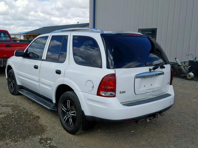 5GADT13S562349651 - 2006 BUICK RAINIER CX WHITE photo 3