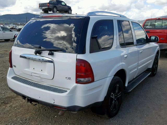 5GADT13S562349651 - 2006 BUICK RAINIER CX WHITE photo 4