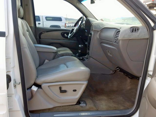 5GADT13S562349651 - 2006 BUICK RAINIER CX WHITE photo 5