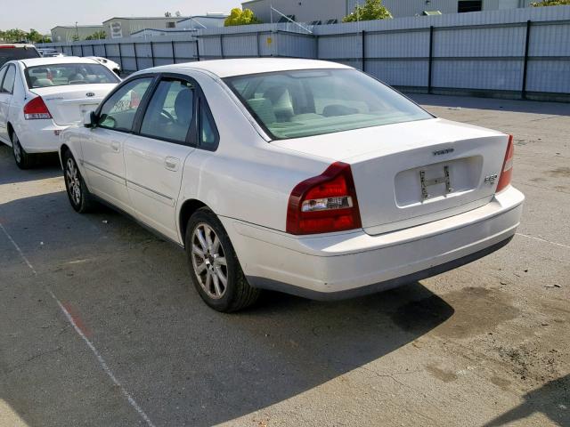 YV1TS91Z331316655 - 2003 VOLVO S80 T6 TUR WHITE photo 3