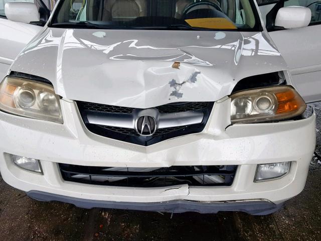 2HNYD189X6H509351 - 2006 ACURA MDX TOURIN WHITE photo 7