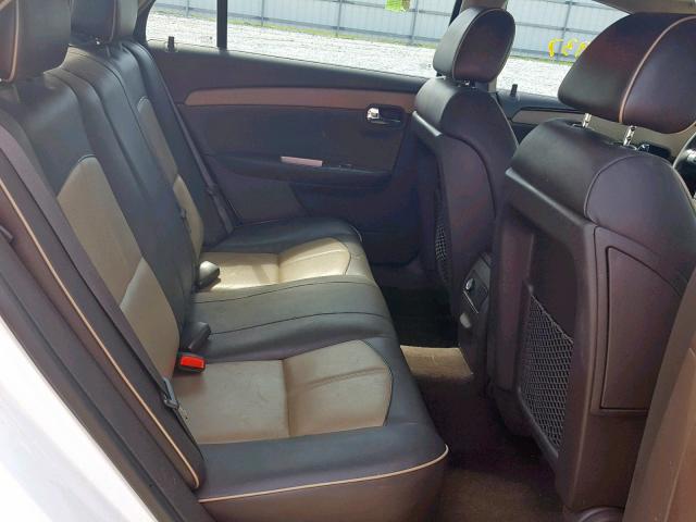 1G1ZK57BX9F151064 - 2009 CHEVROLET MALIBU LTZ თეთრი ფოტო 6