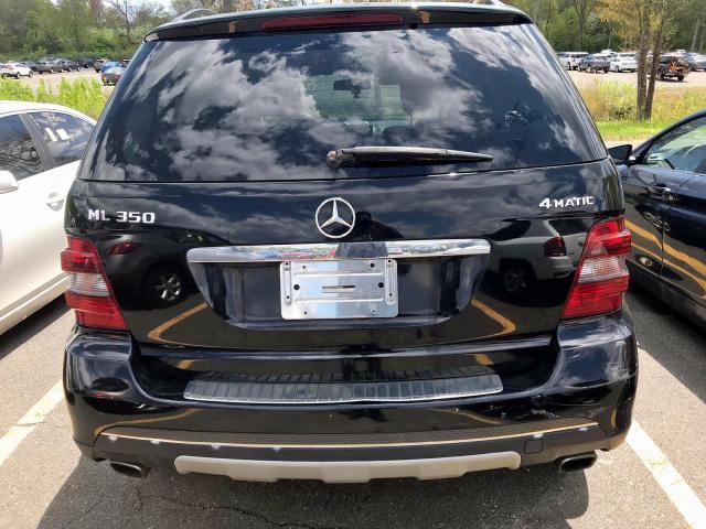 4JGBB86E66A000605 - 2006 MERCEDES-BENZ ML 350 BLACK photo 5