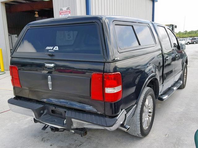 5LTPW16556FJ18277 - 2006 LINCOLN MARK LT BLACK photo 4