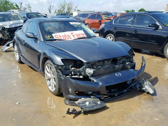 JM1FE173780215470 - 2008 MAZDA RX8 GRAY photo 1