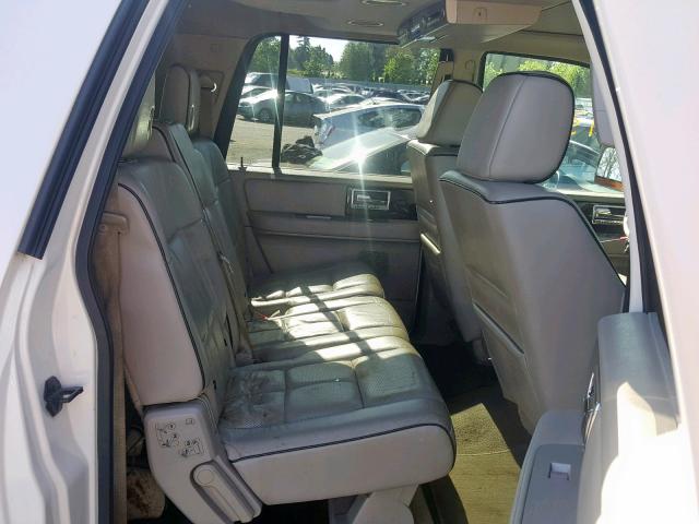 5LMFL28588LJ00606 - 2008 LINCOLN NAVIGATOR 白色 照片 6