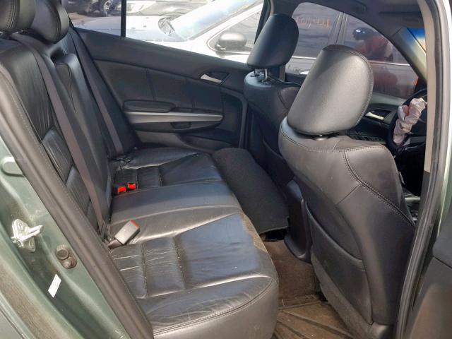 1HGCP36888A079366 - 2008 HONDA ACCORD EXL TEAL photo 6