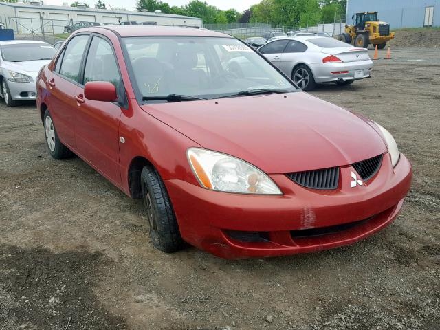 JA3AJ26E55U000882 - 2005 MITSUBISHI LANCER ES RED photo 1