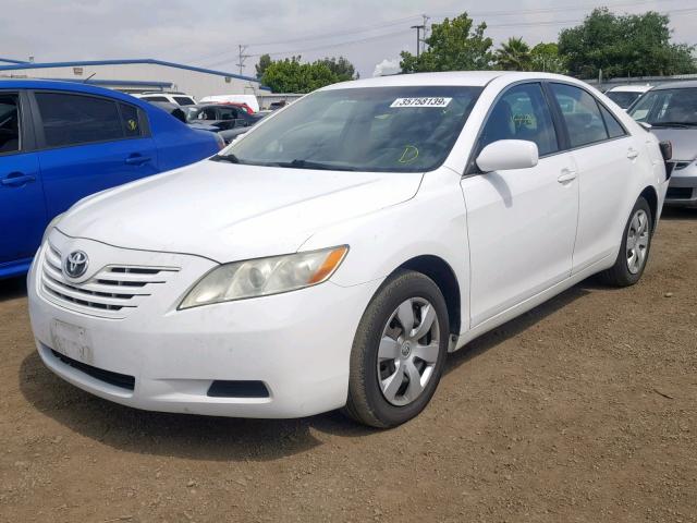 4T1BE46K77U729511 - 2007 TOYOTA CAMRY NEW WHITE photo 2