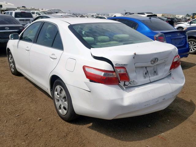 4T1BE46K77U729511 - 2007 TOYOTA CAMRY NEW WHITE photo 3