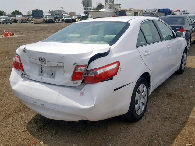 4T1BE46K77U729511 - 2007 TOYOTA CAMRY NEW WHITE photo 4