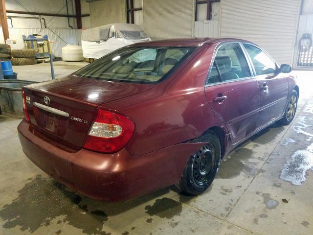 4T1BE32K64U281452 - 2004 TOYOTA CAMRY LE  photo 4