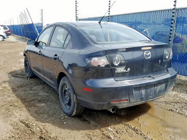 JM1BK32F481839340 - 2008 MAZDA 3 I GRAY photo 3