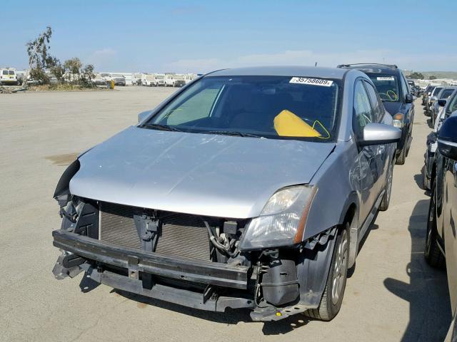 3N1AB6AP1AL641999 - 2010 NISSAN SENTRA 2.0 SILVER photo 2