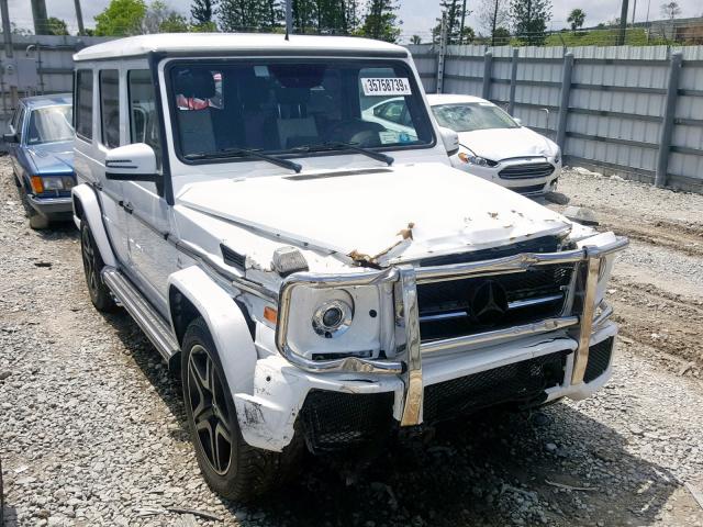 WDCYC7DF0GX254594 - 2016 MERCEDES-BENZ G 63 AMG WHITE photo 1