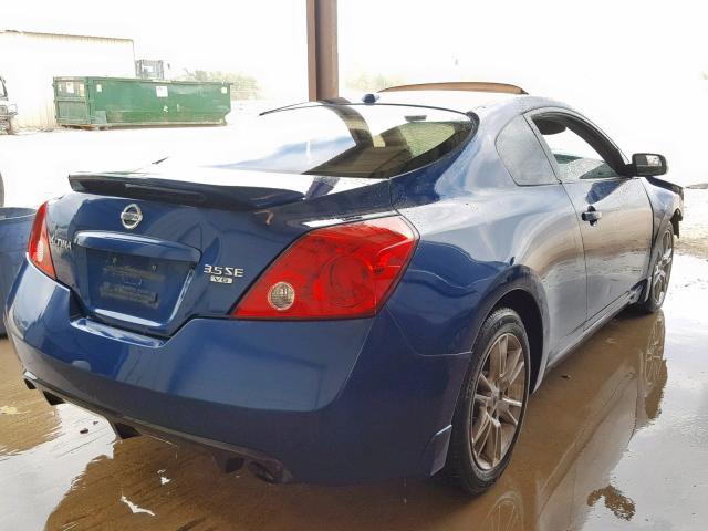 1N4BL24E88C102843 - 2008 NISSAN ALTIMA 3.5 BLUE photo 4