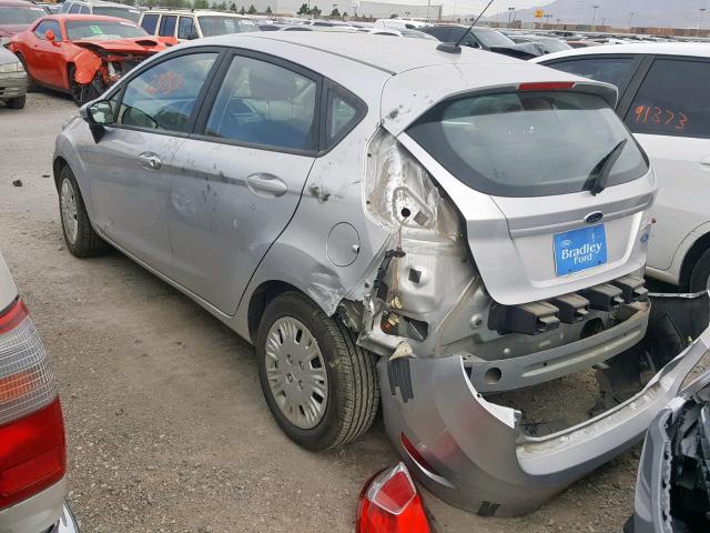 3FADP4TJ2GM172245 - 2016 FORD FIESTA S SILVER photo 3