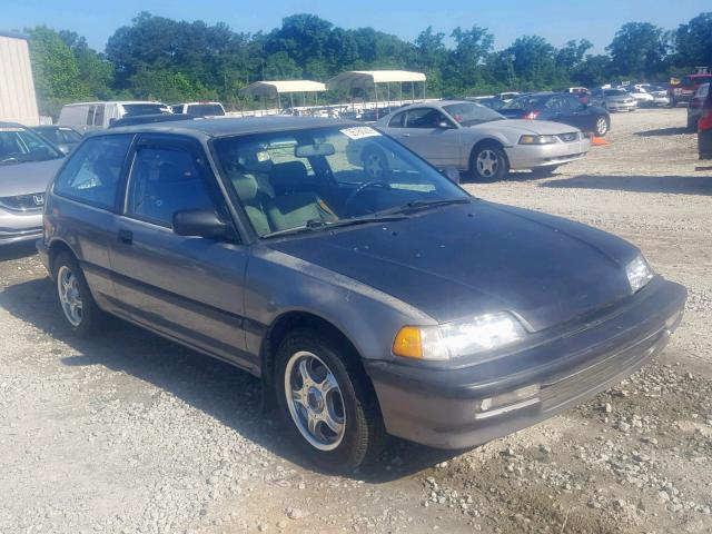 2HGED6355MH547983 - 1991 HONDA CIVIC DX GRAY photo 1