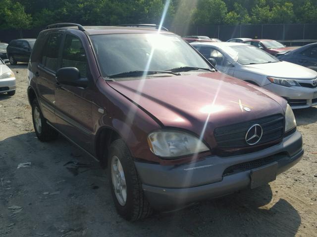 4JGAB54E5WA031373 - 1998 MERCEDES-BENZ ML 320 MAROON photo 1