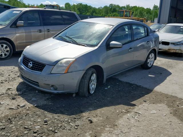 3N1AB61E38L668811 - 2008 NISSAN SENTRA 2.0 GRAY photo 2