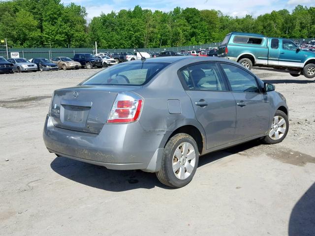 3N1AB61E38L668811 - 2008 NISSAN SENTRA 2.0 GRAY photo 4