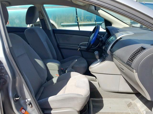 3N1AB61E38L668811 - 2008 NISSAN SENTRA 2.0 GRAY photo 5