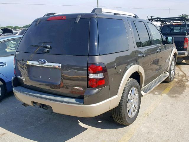 1FMEU64E47UB51179 - 2007 FORD EXPLORER E GRAY photo 4