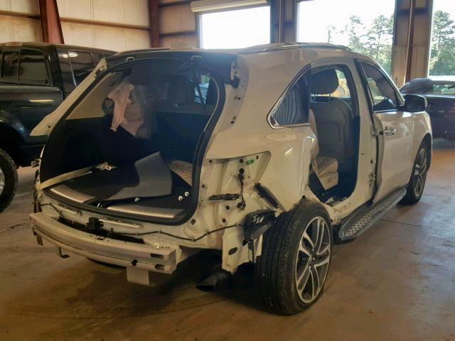 5FRYD4H92HB040061 - 2017 ACURA MDX ADVANC WHITE photo 4