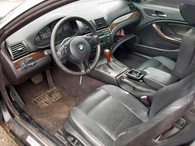 WBABR3341YEA82754 - 2000 BMW 323 CI BLACK photo 9