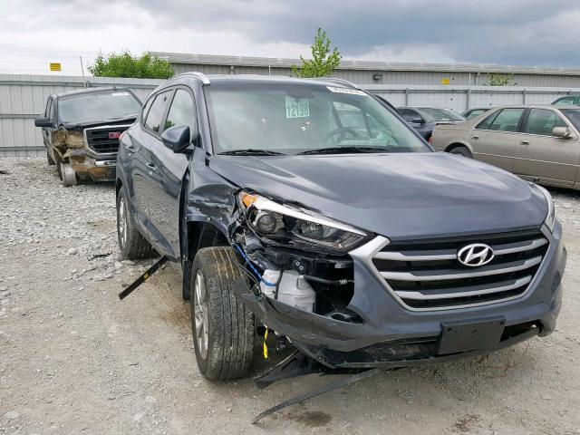 KM8J3CA44JU618605 - 2018 HYUNDAI TUCSON SEL CHARCOAL photo 1