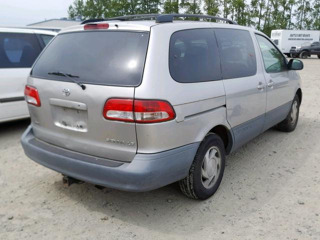 4T3ZF13C83U509996 - 2003 TOYOTA SIENNA LE TAN photo 4