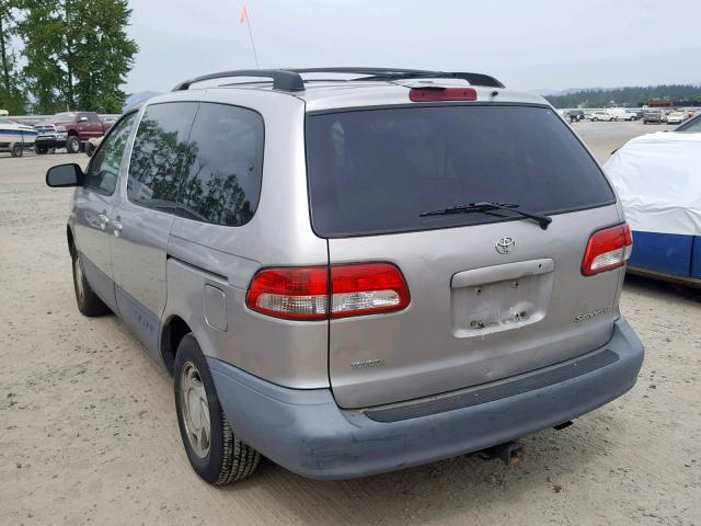 4T3ZF13C83U509996 - 2003 TOYOTA SIENNA LE TAN photo 9