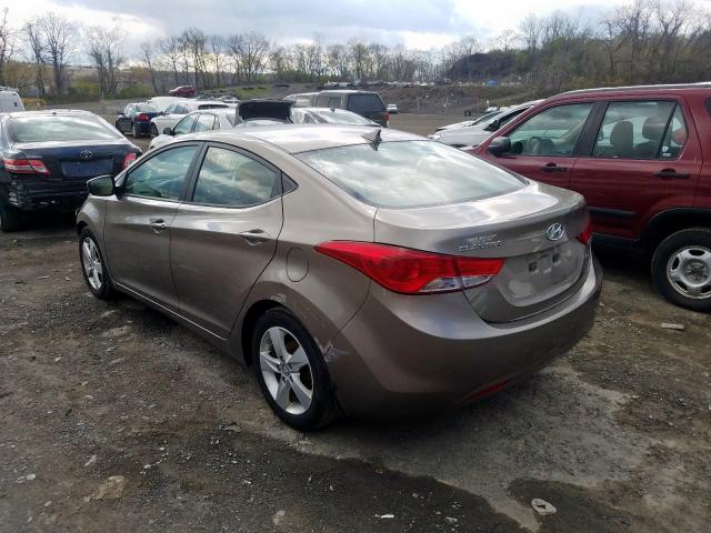 5NPDH4AE0DH329270 - 2013 HYUNDAI ELANTRA GLS  photo 3