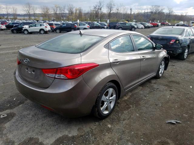 5NPDH4AE0DH329270 - 2013 HYUNDAI ELANTRA GLS  photo 4