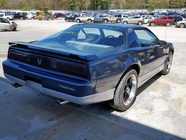 1G2FW87F2GL249592 - 1986 PONTIAC FIREBIRD T BLUE photo 4