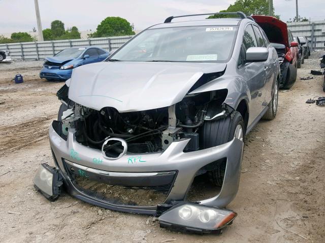 JM3ER2WM4A0318858 - 2010 MAZDA CX-7 SILVER photo 2