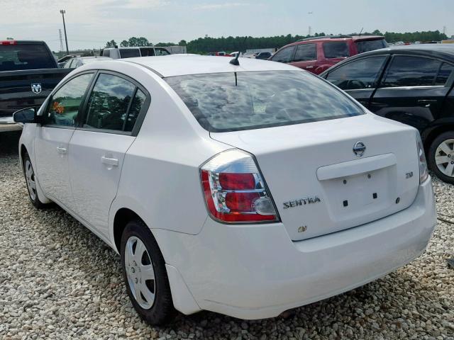 3N1AB61E87L691211 - 2007 NISSAN SENTRA 2.0 WHITE photo 3