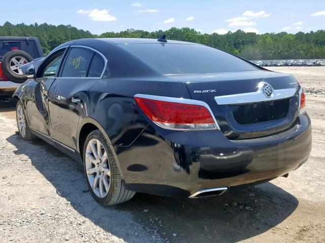 1G4GE5EV9AF183796 - 2010 BUICK LACROSSE C BLACK photo 3