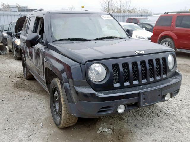 1C4NJRAB1GD551340 - 2016 JEEP PATRIOT BLACK photo 1