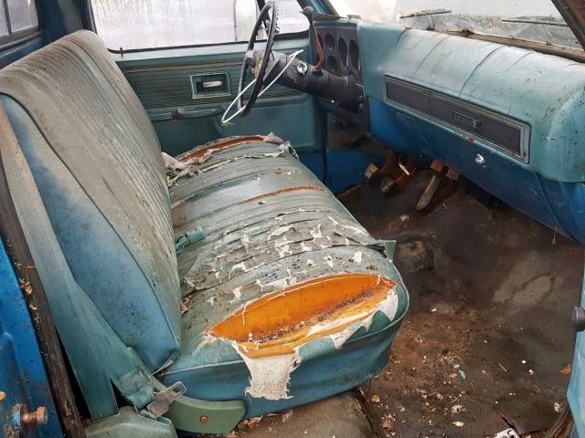 CCL448B122973 - 1978 CHEVROLET C/K1500 BLUE photo 5