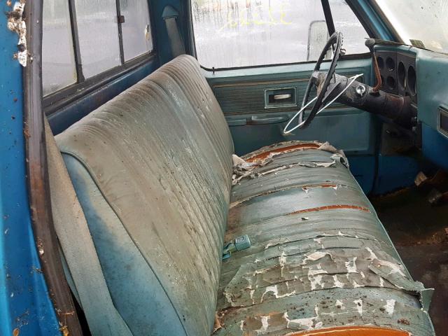 CCL448B122973 - 1978 CHEVROLET C/K1500 BLUE photo 6