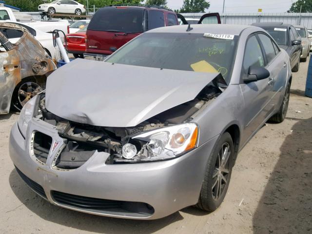 1G2ZH57N584199988 - 2008 PONTIAC G6 GT SILVER photo 2