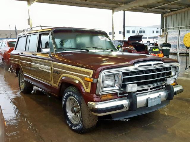 1JCNJ15U2HT095237 - 1987 JEEP GRAND WAGO BROWN photo 1