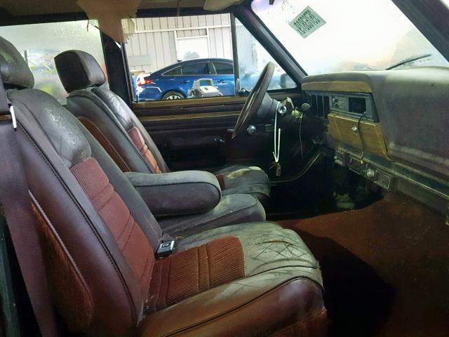 1JCNJ15U2HT095237 - 1987 JEEP GRAND WAGO BROWN photo 5