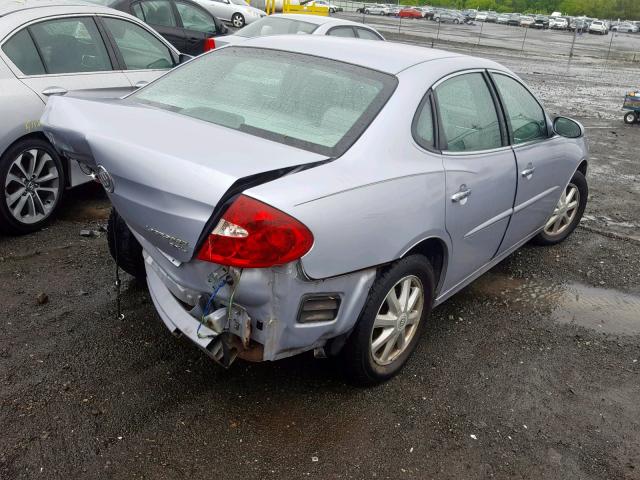 2G4WD532551295127 - 2005 BUICK LACROSSE C SILVER photo 4