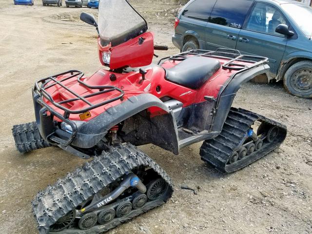 1HFTE265X64505807 - 2006 HONDA TRX500 FGA RED photo 2