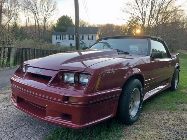 1FABP27M3FF211357 - 1985 FORD MUSTANG LX RED photo 3